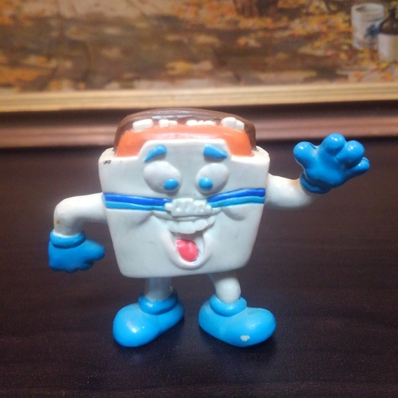 🍔 Vtg 80s 🏰 White Castle Slider Burger 🧀 Cheeseburger Vintage Toy 💎 Rare ✨ - Picture 1 of 5